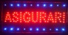 Reclama LED - ASIGURARI - de interior, 48 x 25 cm, Oem