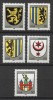 DDR 1984 - Steme de orașe, heraldica, serie neuzata