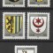 DDR 1984 - Steme de orașe, heraldica, serie neuzata