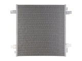 Condensator climatizare Infiniti QX56, 01.2012-, motor 5.6 V8, 294 kw benzina, cutie automata, full aluminiu brazat, 615(570)x640x16 mm, cu radiator