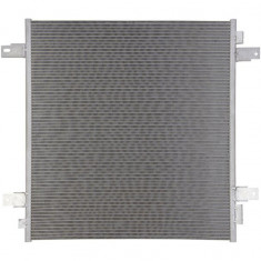 Condensator climatizare Infiniti QX56, 01.2012-, motor 5.6 V8, 294 kw benzina, cutie automata, full aluminiu brazat, 615(570)x640x16 mm, cu radiator