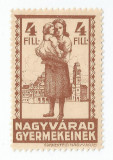 *Romania, lot 856 cu 1 timbru fiscal local Oradea, 1940, MNH, Nestampilat