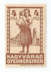 *Romania, lot 956 cu 1 timbru fiscal local Oradea, 1940, MNH