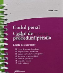 Codul penal. Codul de procedura penala (actualizat la 1 feb 2020) - 2020 (AS81)