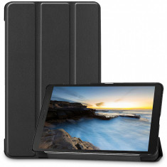 Husa Tableta TPU Tech-Protect SmartCase pentru Samsung Galaxy Tab A 8.0 (2019), Neagra