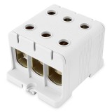Clema terminala conexiune 1 pol gri Cu-Al 6x150mm &sup2;, , , , , , , montare pe sina DIN 35mm 290A (Al) 320A ( Cu), Pollmann