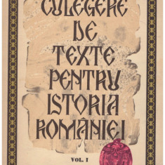 Stefan Pascu, Liviu Maior - Culegere de texte pentru istoria Romaniei vol.1 - 128820