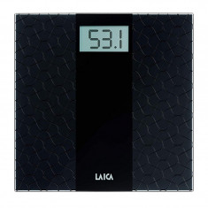 Cantar electronic Laica PS1069, 180 kg, ecran LCD, Negru