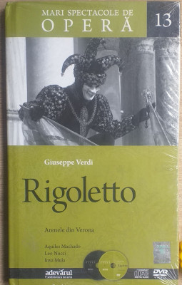 CD + DVD Rigoletto Giuseppe Verdi foto