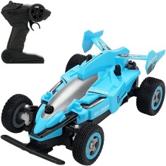 Masina Off-Road cu Telecomanda RC, Curse de Viteza pentru Copii, Sunete Interactive, Cauciucuri Rezistente, Controler 2.4 GHz, Baterie Reincarcabila,