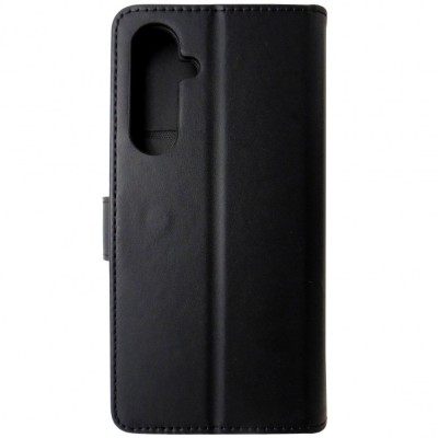Husa tip carte cu stand si clapeta Techsuit neagra pentru Samsung Galaxy A35 5G foto