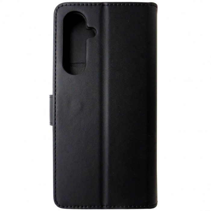 Husa tip carte cu stand si clapeta Techsuit neagra pentru Samsung Galaxy A35 5G