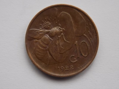 10 CENTESIMI 1922 ITALIA foto