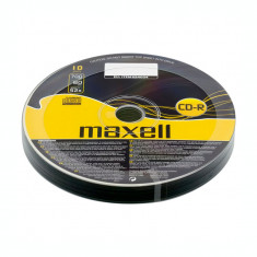 CD-R Maxell, 700 MB, 52x, 10 bucati/bulk in folie foto