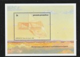 Grenada-Grenadines 1992-Aviatie,Zeppelin Z4,Deasupra norilor,Colita,Mi.Bl.259