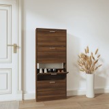 VidaXL Pantofar, stejar maro, 59x17x150 cm, lemn compozit