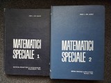 Matematici Speciale Sabac 2 volume Editura Didactica si Pedagogica 1964 1965 Romana 170x240mm