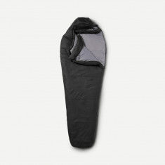 Sac de dormit cu umplutură sintetică Trekking MT500 5°C Negru