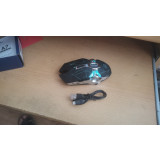 Mouse Wireless Reincarcabil cu Led 7 Culori Bentober A7 1600 DPI #3-386