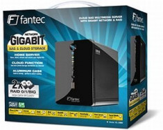 FANTEC CL-35B2 Gigabit Cloud NAS 2x2TB foto