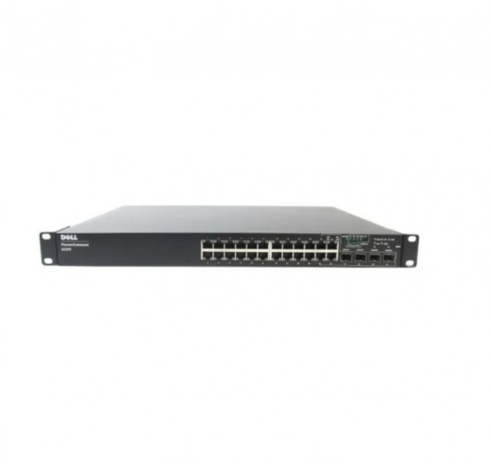 Switch second hand Dell Powerconnect 6224 24 Port Managed Gigabit Layer 3 DP/N RN856