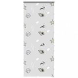 VidaXL Jaluzea cu role de duș cu casetă 110x240cm lățime material 106cm