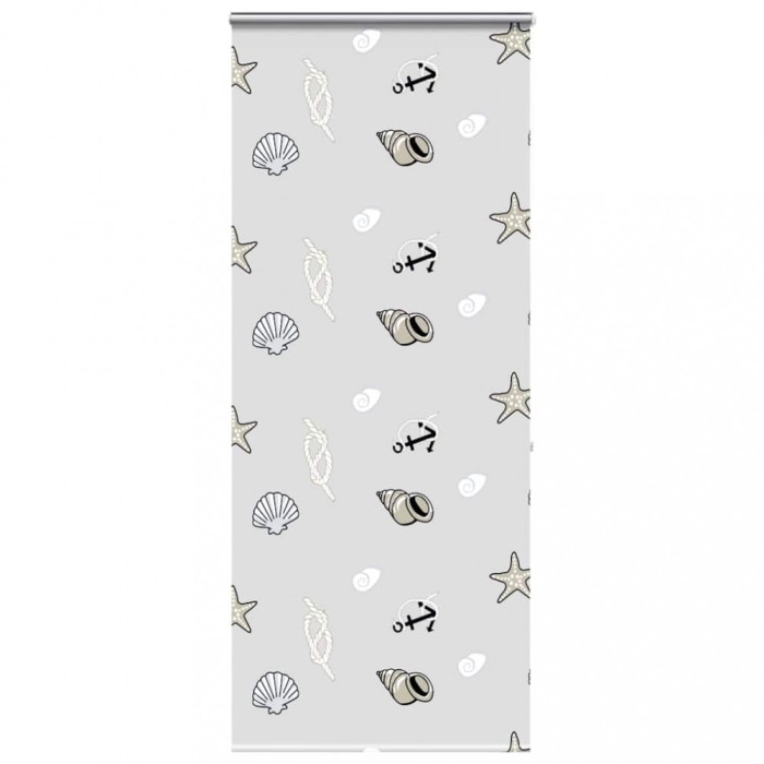 Jaluzea cu role de duș cu casetă 110x240cm lățime material 106cm