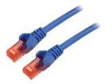 Patch Cord Ethernet UTP Cat6 Albastru 15m, Goobay