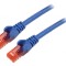 Patch Cord Ethernet UTP Cat6 Albastru 15m