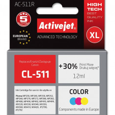 Cartus compatibil cl-511 color pentru Canon 9 ml Premium Activejet