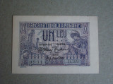 Bancnota 1 Leu 12 Martie 1915 - aUNC (vezi foto)