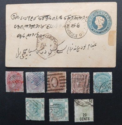 INDIA-QV-colonii lot 1 clasic-stampilate,circulate foto