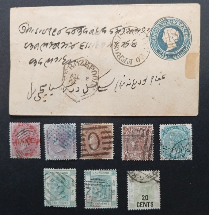 INDIA-QV-colonii lot 1 clasic-stampilate,circulate