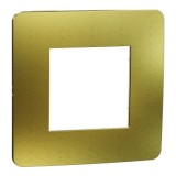 Rama Ornament 2M metal Schneider Unica Studio auriu bej NU280260M