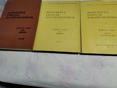 Documenta linguae dacoromanorum 3 volume foto
