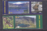 Romania 2010 - LP 1876e nestampilat - Lacuri monatane - serie cu vinieta, Natura
