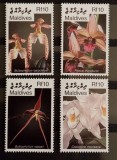 BC309, Maldive 2007, serie flori, orhidee, Nestampilat