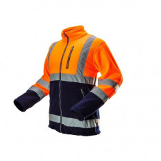 Geaca de lucru, reflectorizanta, lana polara, portocaliu, model Visibility, marimea L/52, NEO GartenVIP DiyLine