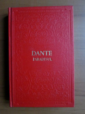 Dante Alighieri - Divina Comedie. Paradisul (1957, editie cartonata) foto