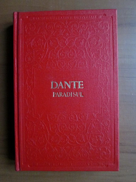 Dante Alighieri - Divina Comedie. Paradisul (1957, editie cartonata)