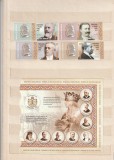 ROMANIA 2018 LP 2212 b LP 2212 a FAURITORI AI MARII UNIRI - II SERIE CU VINIETA + COLITA NEDANTELATA MNH NESTAMPILATE, Nestampilat