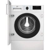 Masina de spalat rufe incorporabila Beko B3WBT691415W, 9 kg, 1400 RPM, SteamCure, Motor ProSmart Inverter, AddXtra, IronFast, SteamCure, Recycled Tub,
