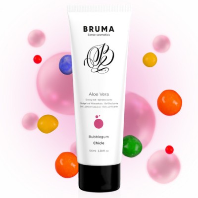 BRUMA - ALOE VERA SLIDING GEL BUBBLEGUM FLAVOR 100 ML foto