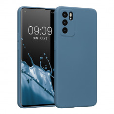 Husa Kwmobile pentru OPPO Reno 6 5G, Silicon, Verde, 57924.57