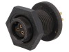 Conector Circular Mamă SWITCHCRAFT EN2P3F20P, 3 Pini, Montare Panou, IP68, 125V, 6.5A, Aurit