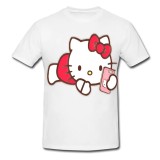 Tricou &quot; Hello Kitty mobile &quot;