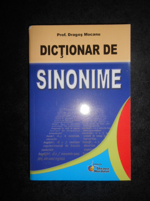 Dragos Mocanu - Dictionar de sinonime (2015)