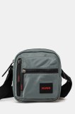 HUGO borseta culoarea verde, 50535643