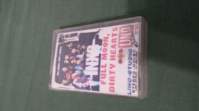 CASETA AUDIO INXS -FULL MOON,DIRTY HEARTS DE TARABA FOARTE RARA !!! foto