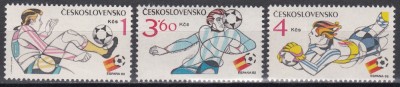 Cehoslovacia 1982 - Cupa Mondială de fotbal - Spania, MNH foto